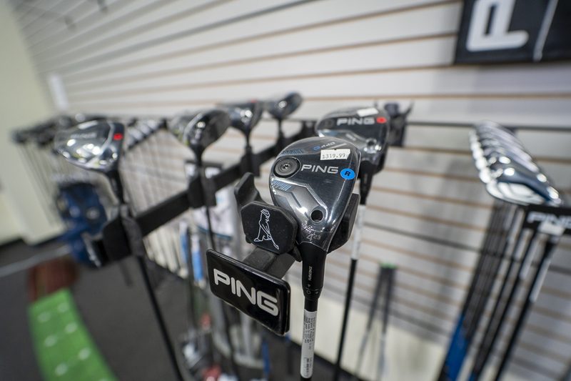 PING clubs close-up